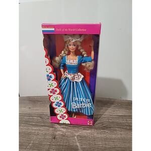 Mattel Dolls of the World Dutch Barbie Doll #11104 New in Box Vintage 1994